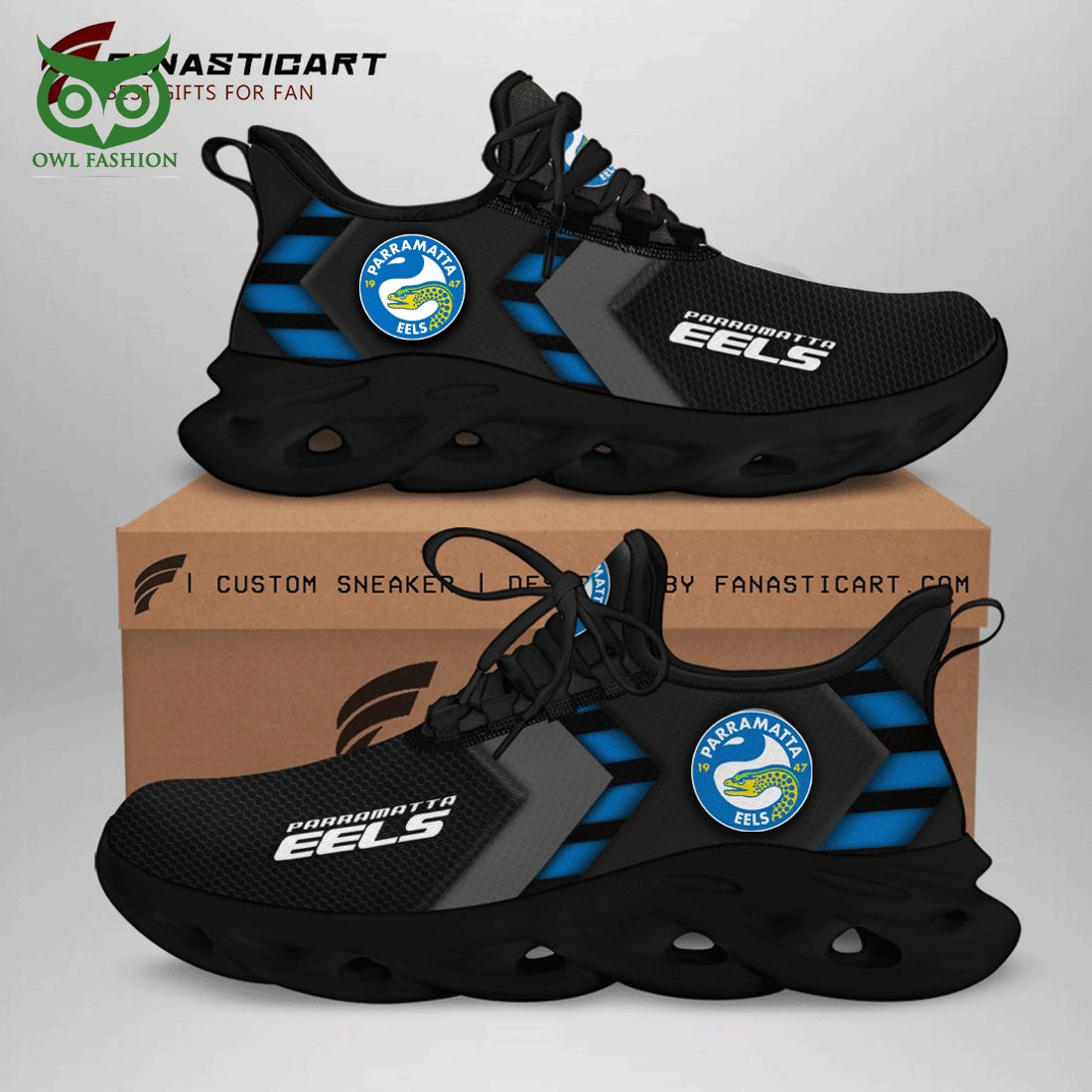 Parramatta Eels Max Soul Shoes Sneakers For Men And Women Calebmatthewhans