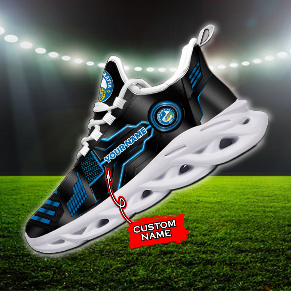 Parramatta Eels NRL Max Soul Shoes Sneakers For Men And Women Calebmatthewhans