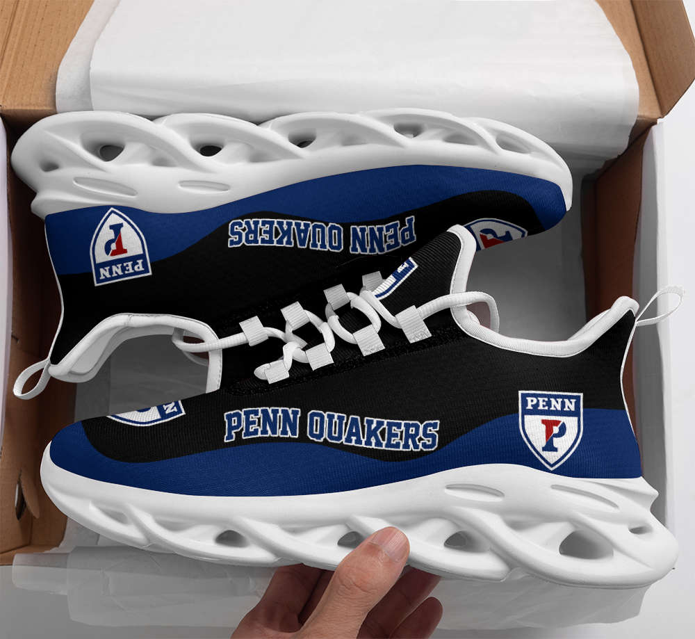 Penn Quakers Max Soul Shoes Sneakers For Men And Women Calebmatthewhans