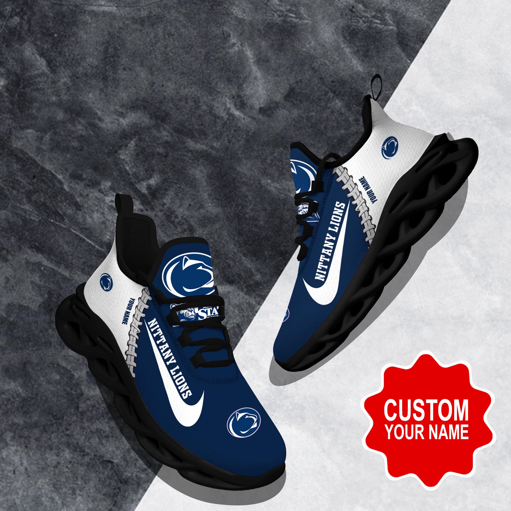 Penn State Nittany Lions Max Soul Shoes Sneakers For Men And Women Calebmatthewhans