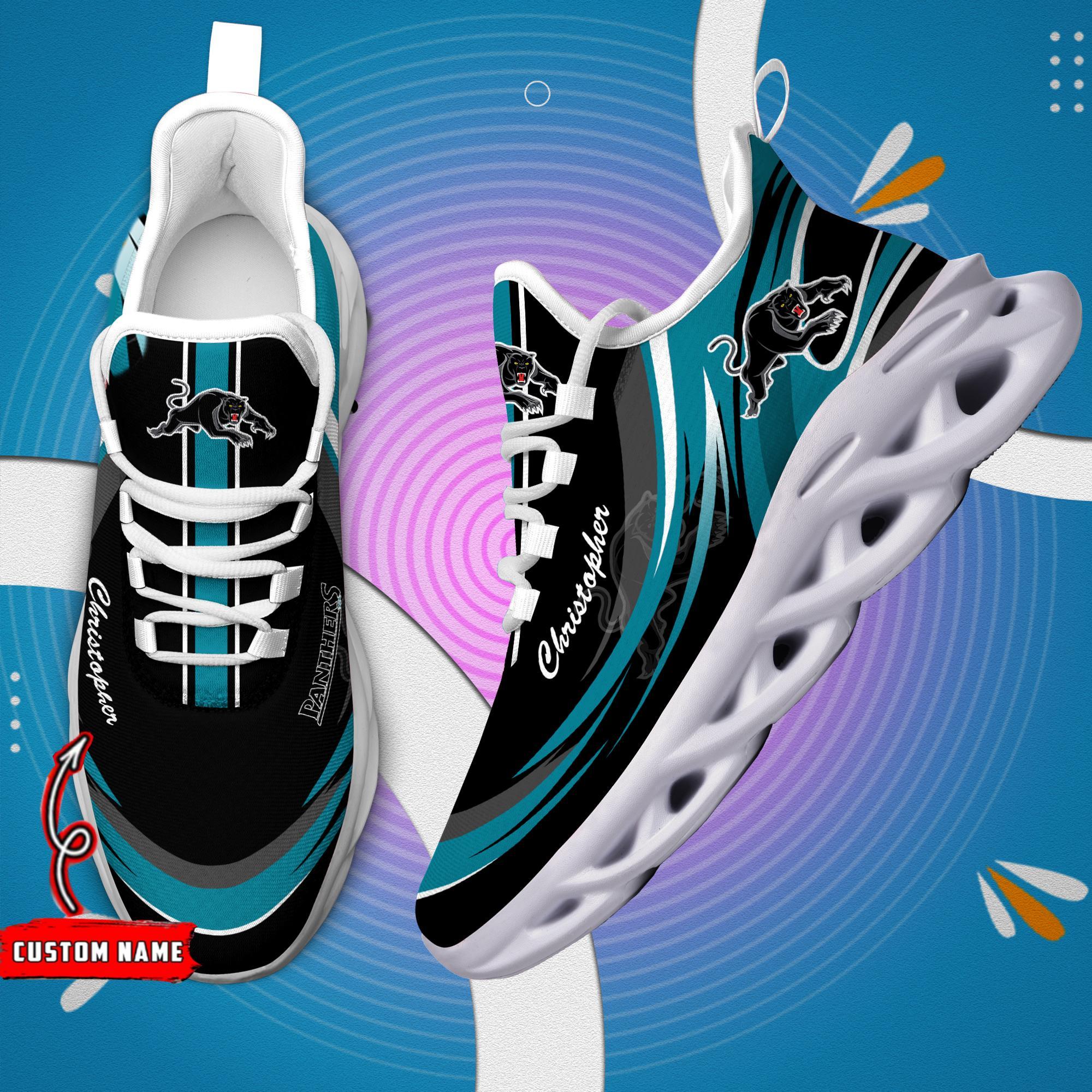 Penrith Panthers Max Soul Shoes Sneakers For Men And Women Calebmatthewhans