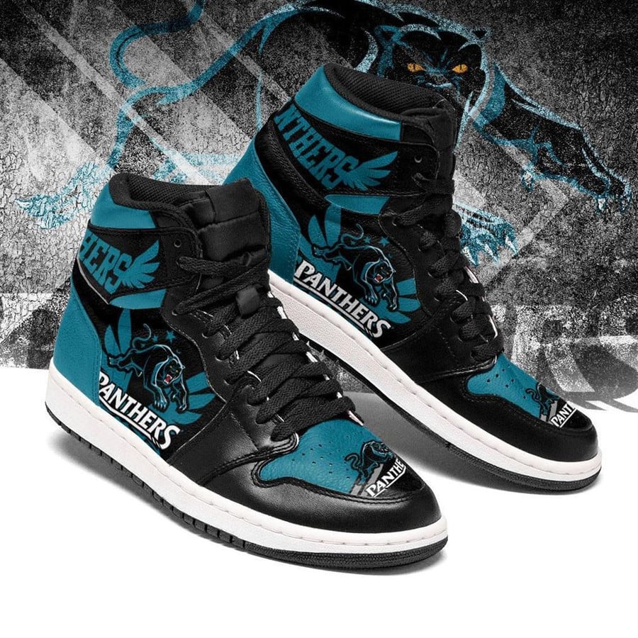 Penrith Panthers NRL AJ1 High Sneakers Shoes For Men And Women Calebmatthewhans