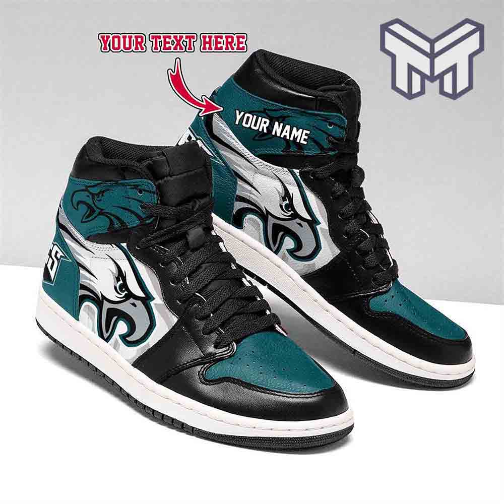Philadelphia Eagles AJ1 High Sneakers Shoes For Men And Women Calebmatthewhans