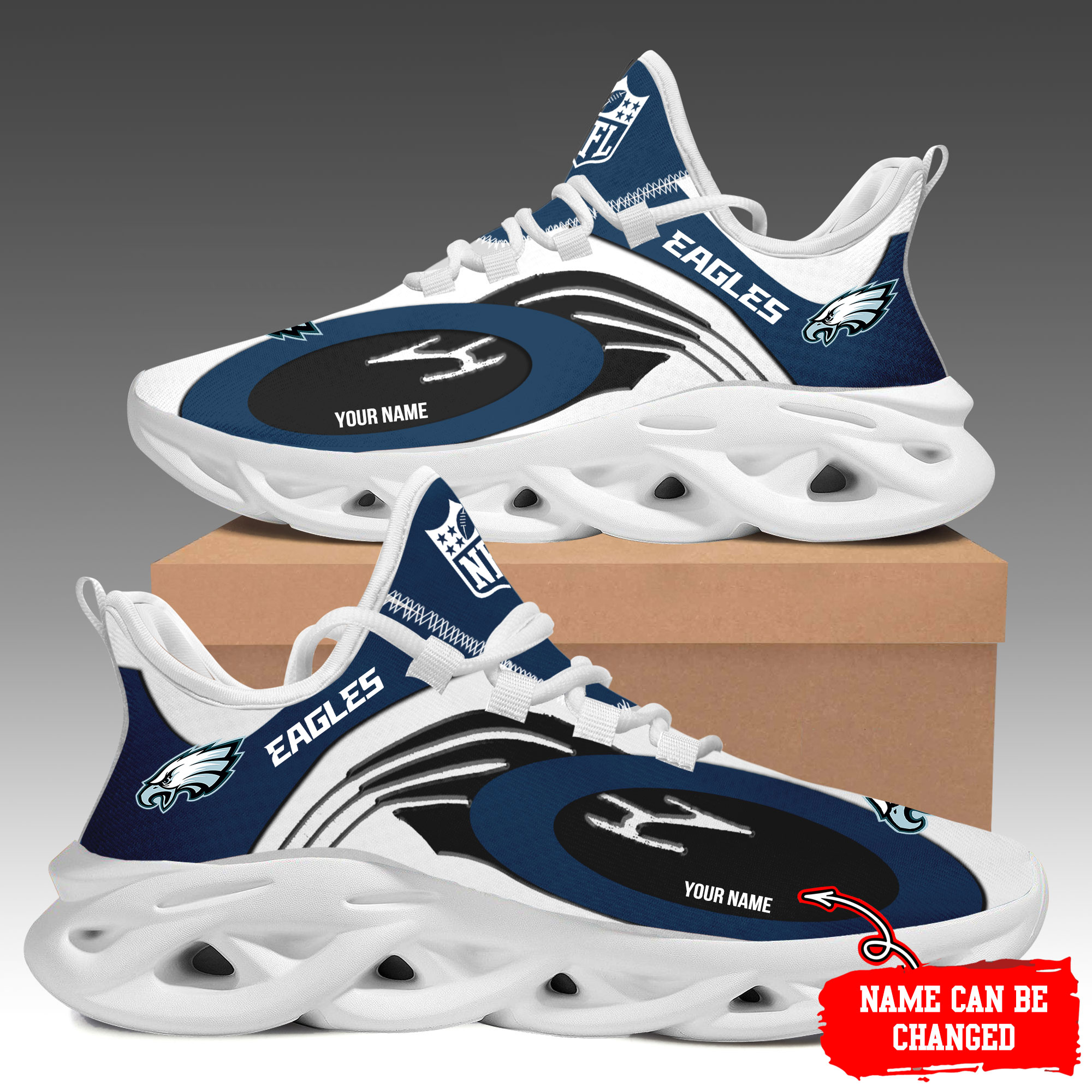 Philadelphia Eagles Max Soul Shoes Sneakers For Men And Women Calebmatthewhans