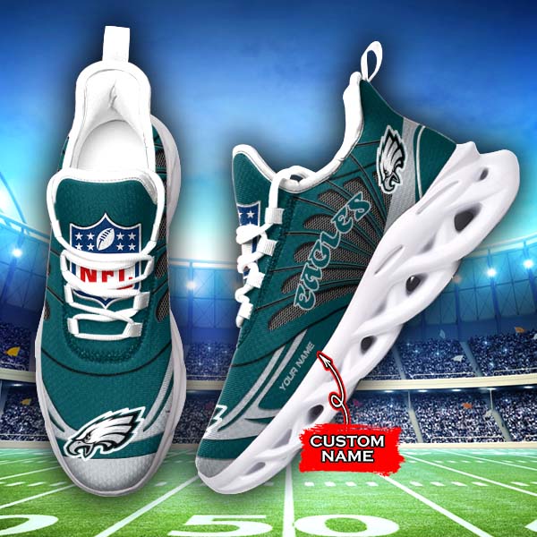 Philadelphia Eagles NFL Max Soul Shoes Sneakers For Men And Women Calebmatthewhans