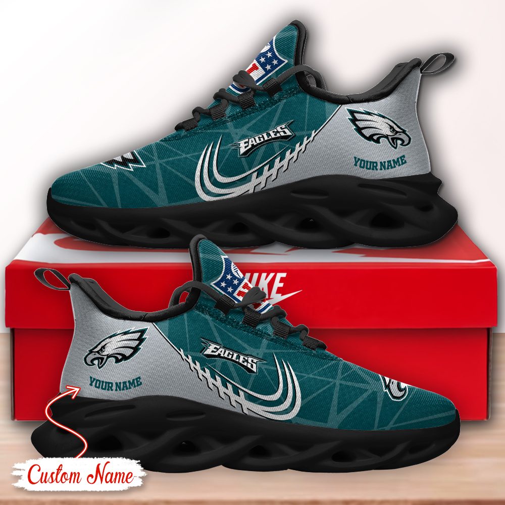 Philadelphia Eagles NFL Max Soul Shoes Sneakers For Men And Women Calebmatthewhans
