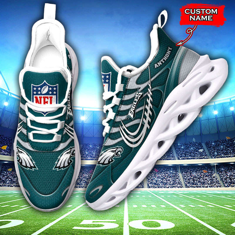 Philadelphia Eagles NFL Max Soul Shoes Sneakers For Men And Women Calebmatthewhans