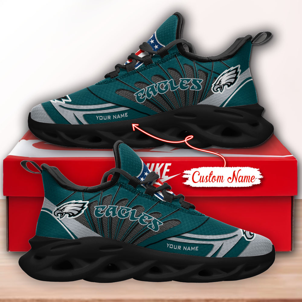Philadelphia Eagles NFL Max Soul Shoes Sneakers For Men And Women Calebmatthewhans