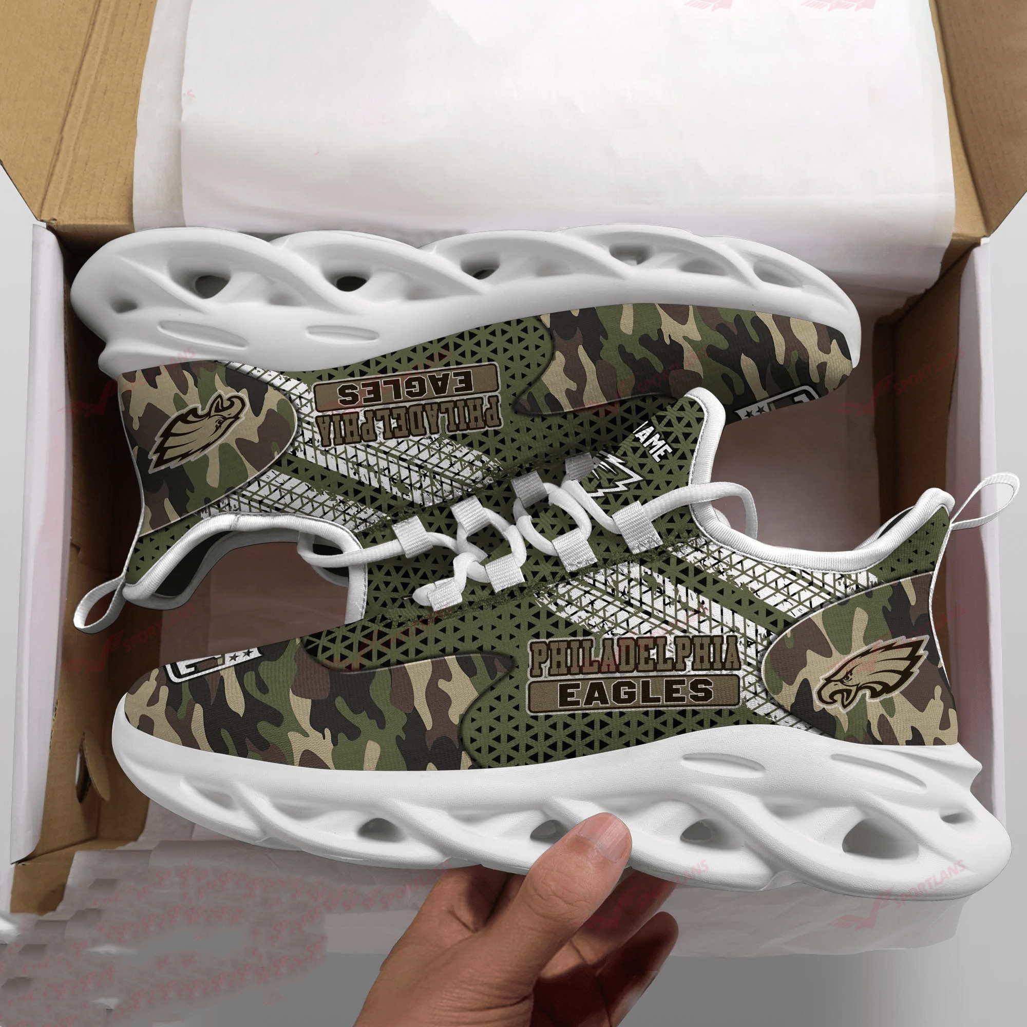 Philadelphia Eagles NFL Max Soul Shoes Sneakers For Men And Women Calebmatthewhans