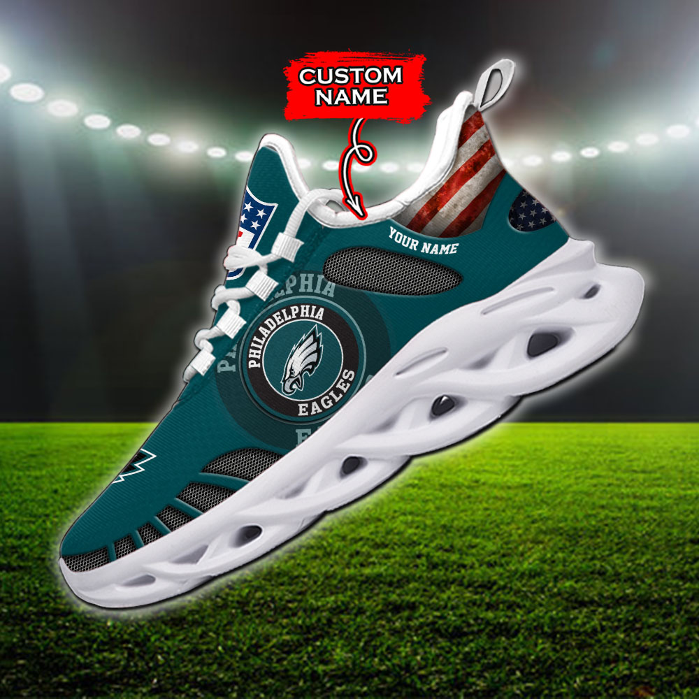 Philadelphia Eagles NFL Max Soul Shoes Sneakers For Men And Women Calebmatthewhans