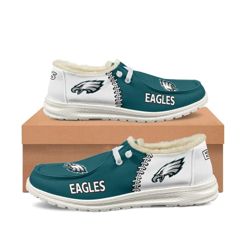 Philadelphia Eagles Personalized Hey Dude Shoes For Men And Women Calebmatthewhans