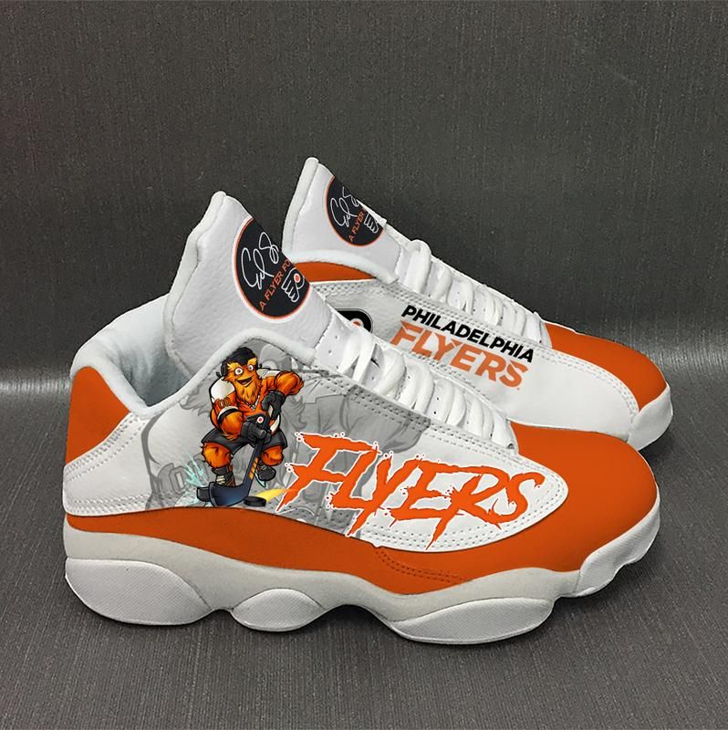 Philadelphia Flyers AJ13 Sneakers Shoes For Men And Women Calebmatthewhans