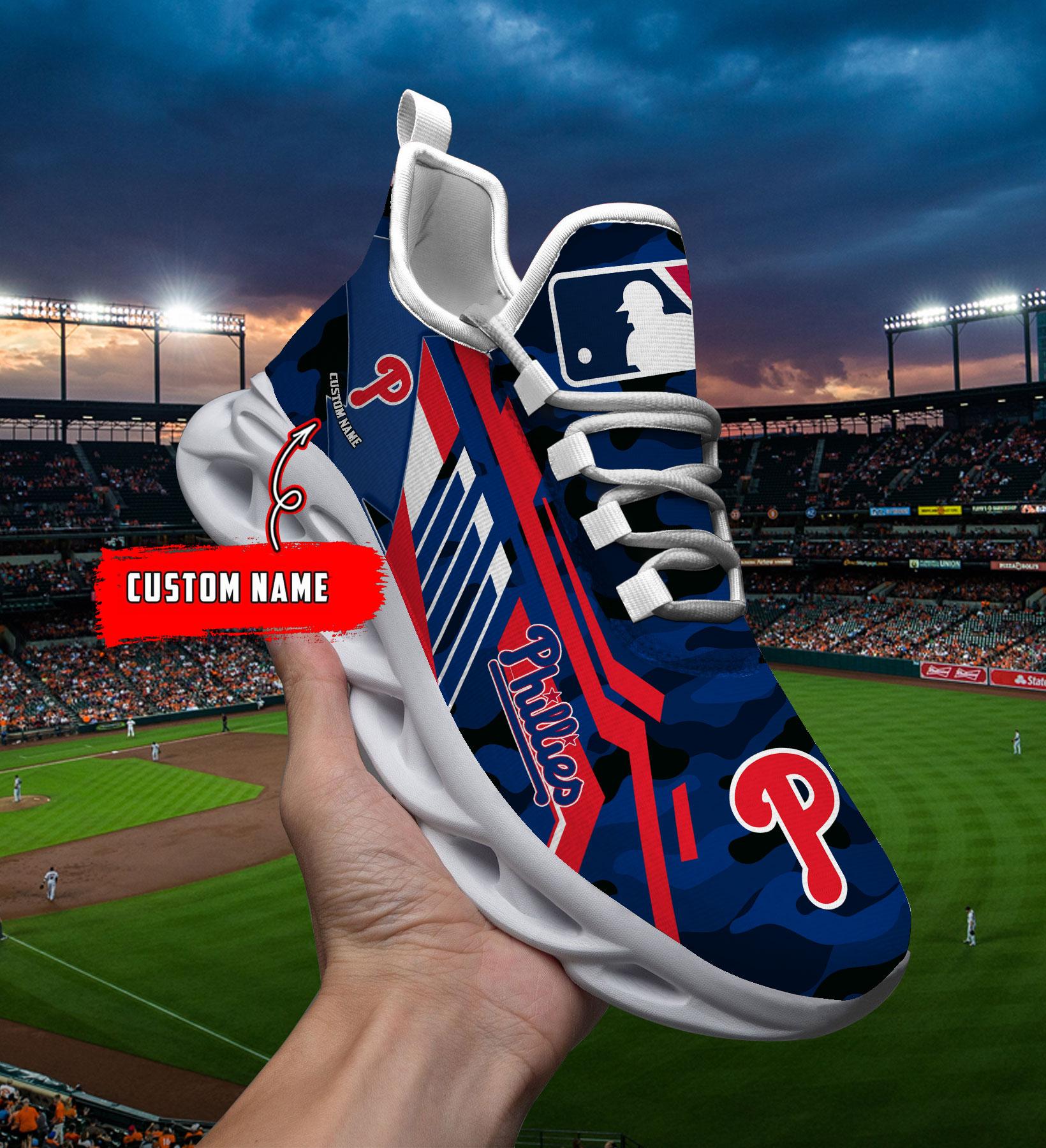 Philadelphia Phillies Max Soul Shoes Sneakers For Men And Women Calebmatthewhans
