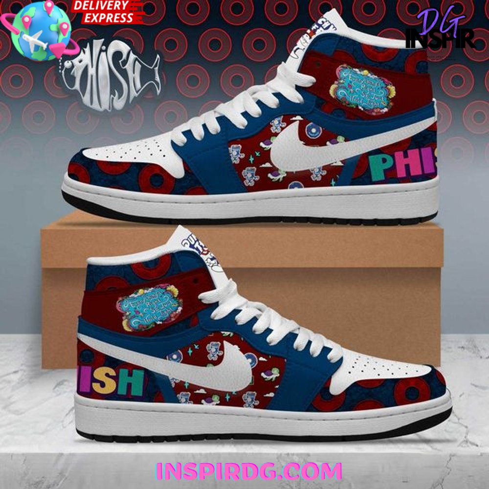 Phish AJ1 High Sneakers Shoes For Men And Women Calebmatthewhans