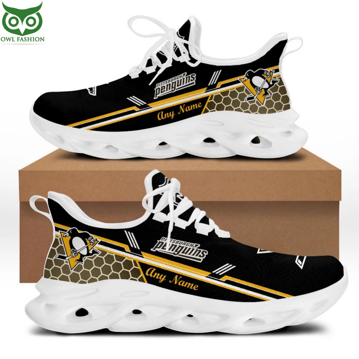 Pittsburgh Penguins Max Soul Shoes Sneakers For Men And Women Calebmatthewhans