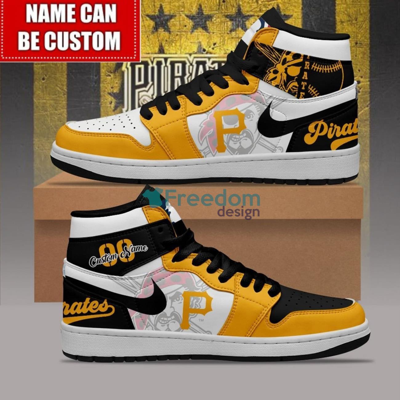 Pittsburgh Pirates AJ1 High Sneakers Shoes For Men And Women Calebmatthewhans