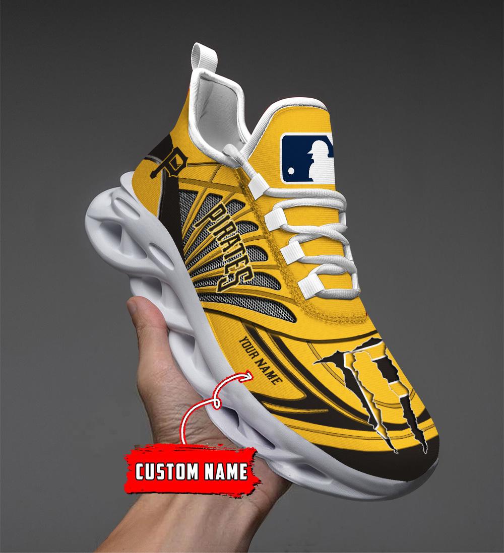 Pittsburgh Pirates Max Soul Shoes Sneakers For Men And Women Calebmatthewhans