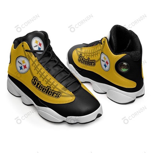 Pittsburgh Steelers AJ13 Sneakers Shoes For Men And Women Calebmatthewhans