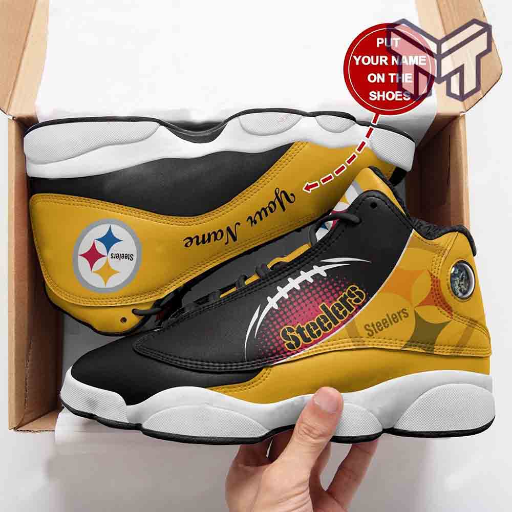 Pittsburgh Steelers AJ13 Sneakers Shoes For Men And Women Calebmatthewhans