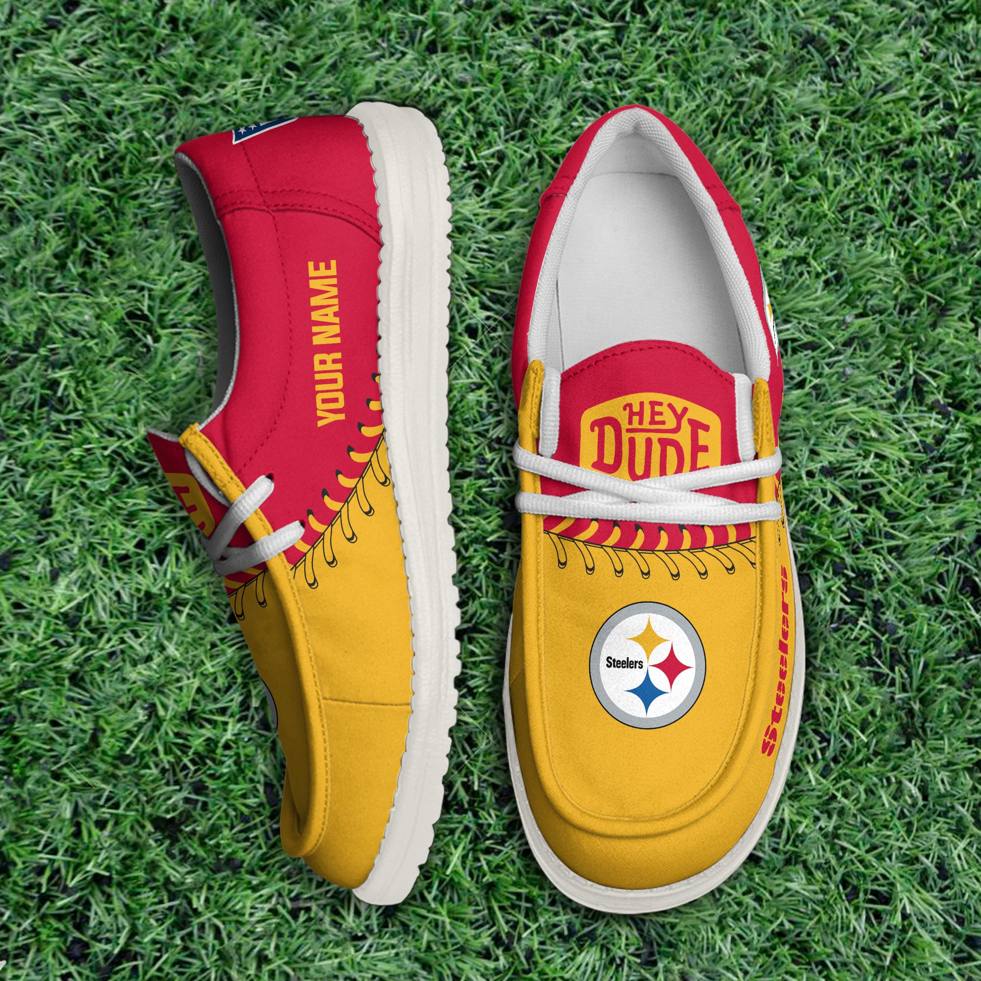 Pittsburgh Steelers Hey Dude Shoes For Men And Women Calebmatthewhans