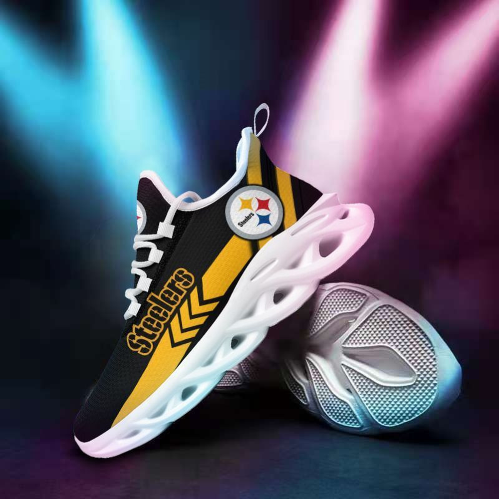 Pittsburgh Steelers Max Soul Shoes Sneakers For Men And Women Calebmatthewhans
