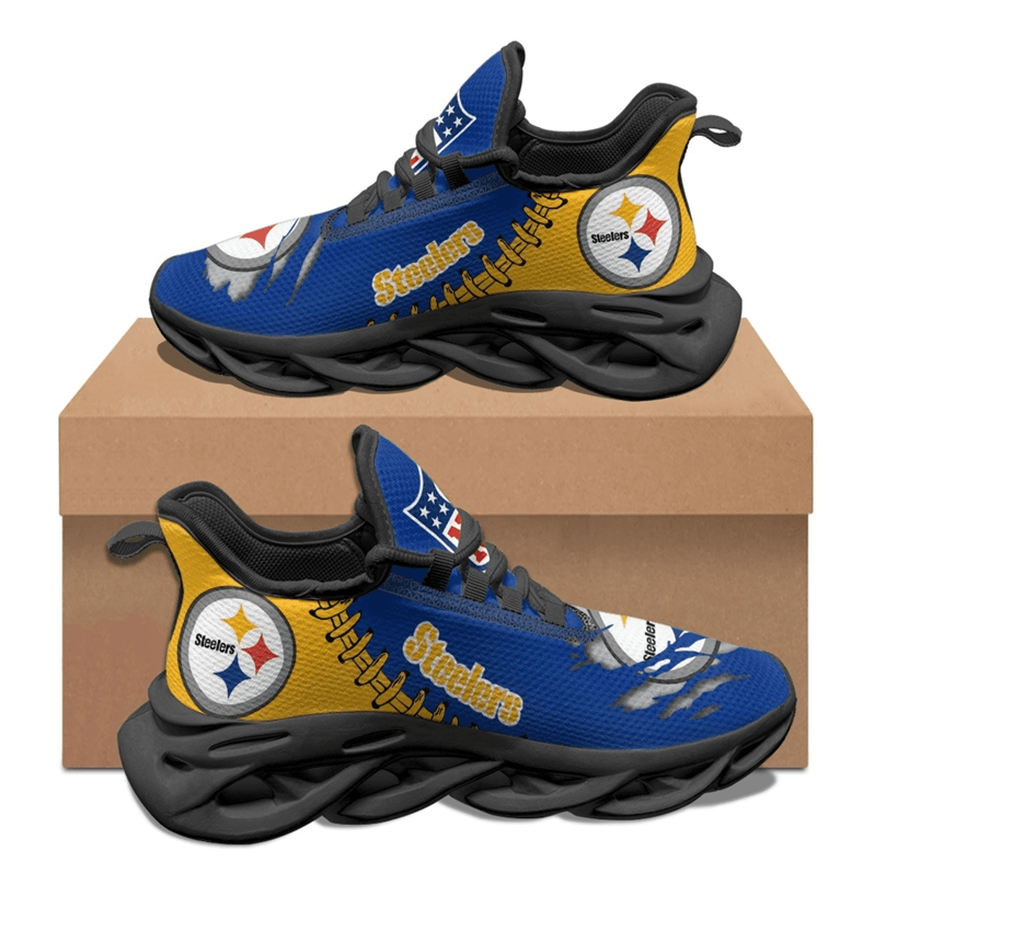 Pittsburgh Steelers Max Soul Shoes Sneakers For Men And Women Calebmatthewhans