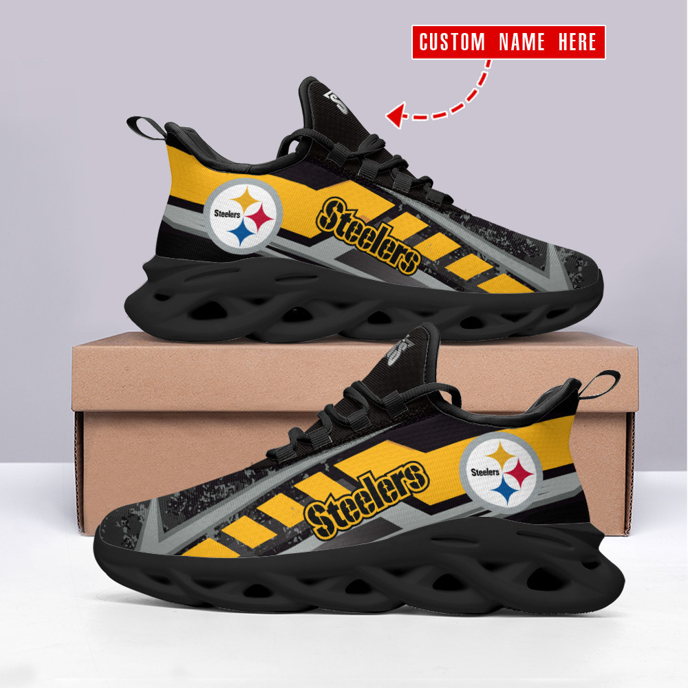 Pittsburgh Steelers Max Soul Shoes Sneakers For Men And Women Calebmatthewhans