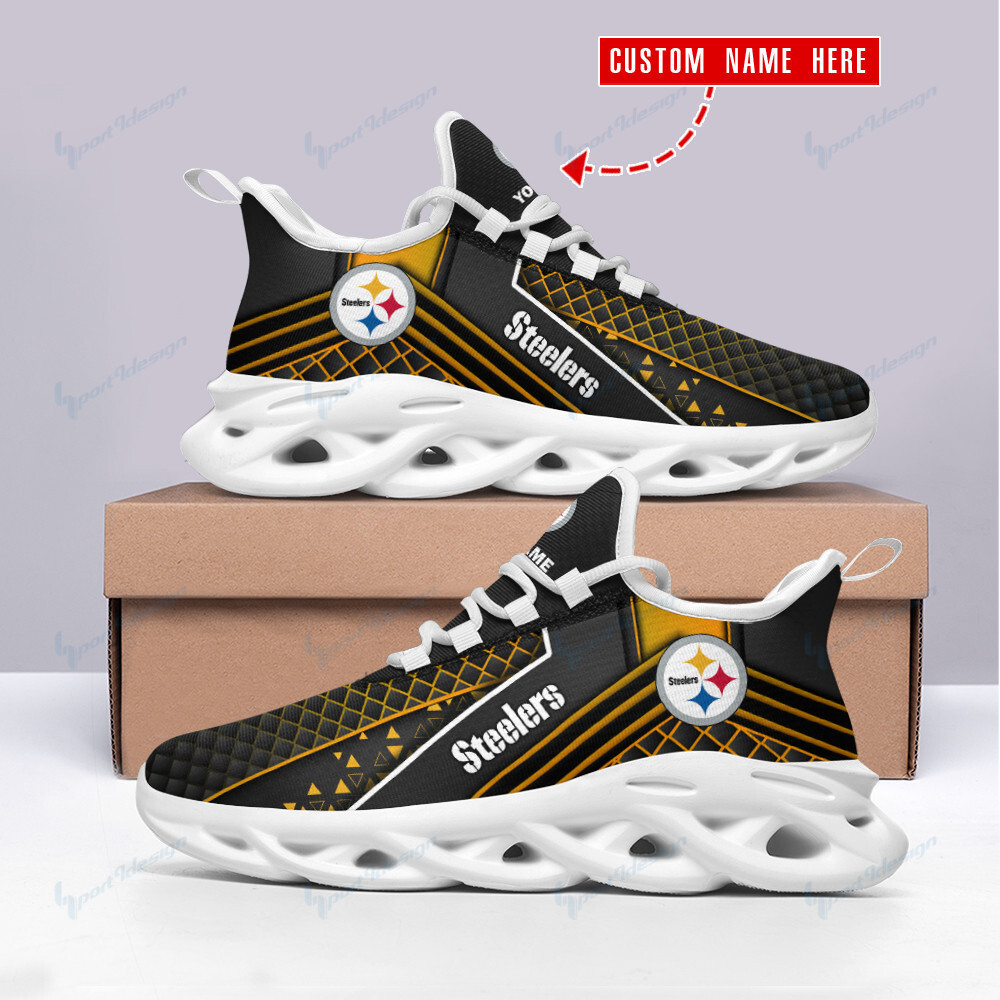 Pittsburgh Steelers Max Soul Shoes Sneakers For Men And Women Calebmatthewhans