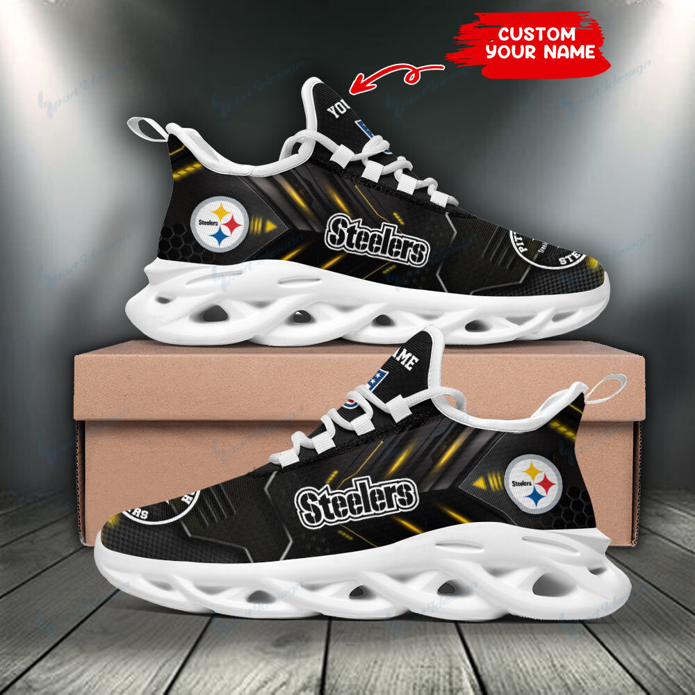 Pittsburgh Steelers Max Soul Shoes Sneakers For Men And Women Calebmatthewhans
