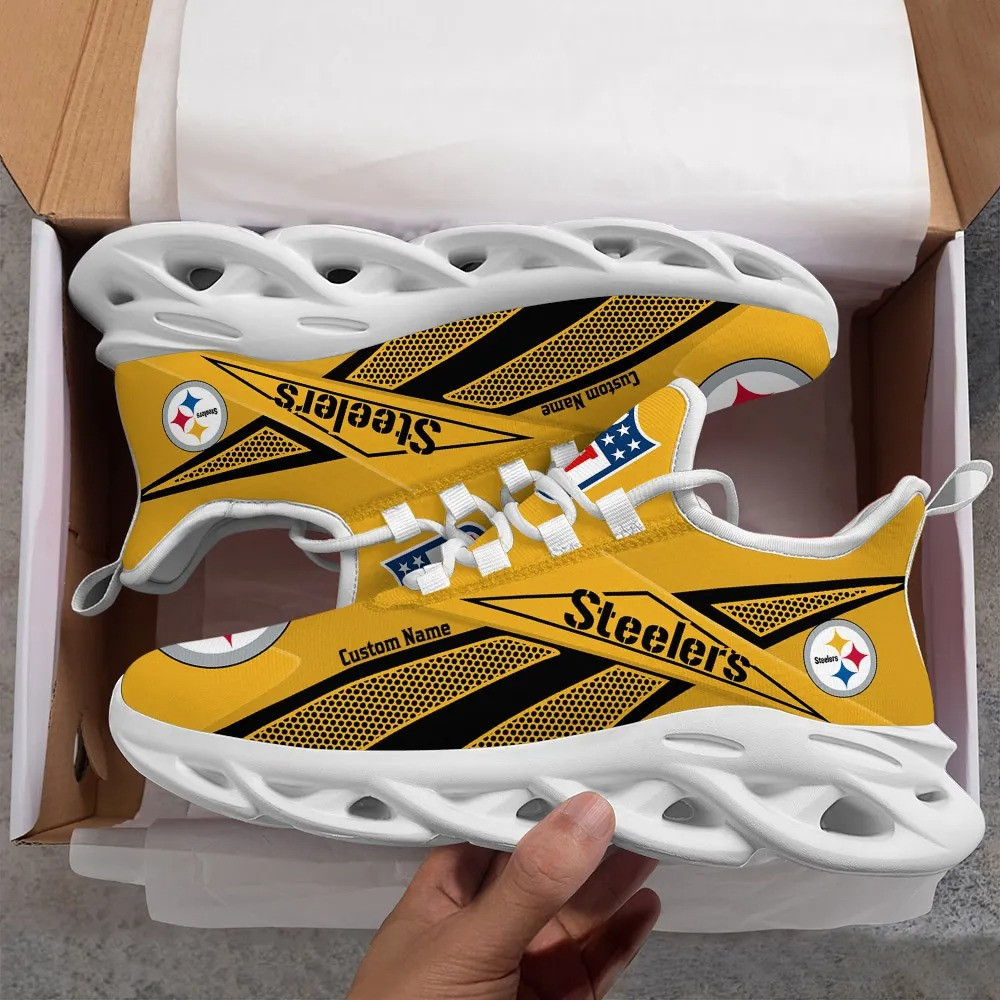 Pittsburgh Steelers Max Soul Shoes Sneakers For Men And Women Calebmatthewhans