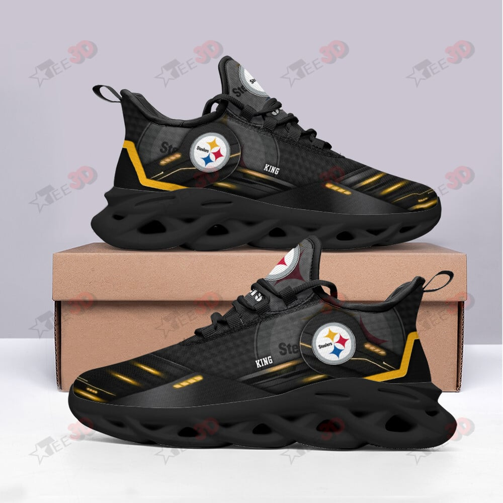 Pittsburgh Steelers Max Soul Shoes Sneakers For Men And Women Calebmatthewhans
