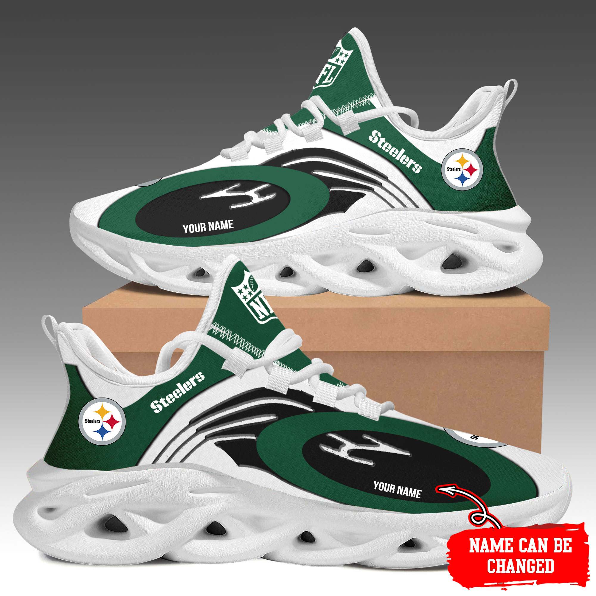 Pittsburgh Steelers Max Soul Shoes Sneakers For Men And Women Calebmatthewhans