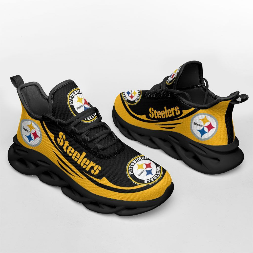 Pittsburgh Steelers Max Soul Shoes Sneakers For Men And Women Calebmatthewhans