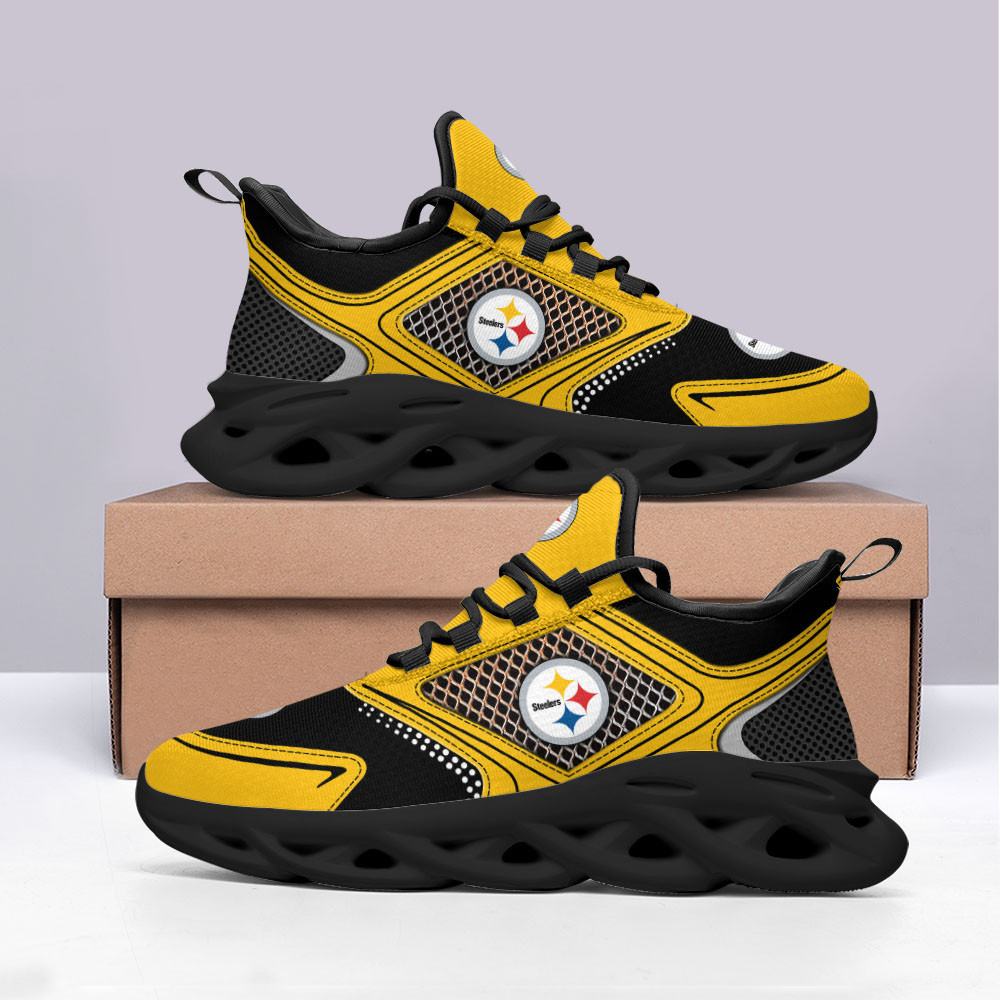 Pittsburgh Steelers Max Soul Shoes Sneakers For Men And Women Calebmatthewhans