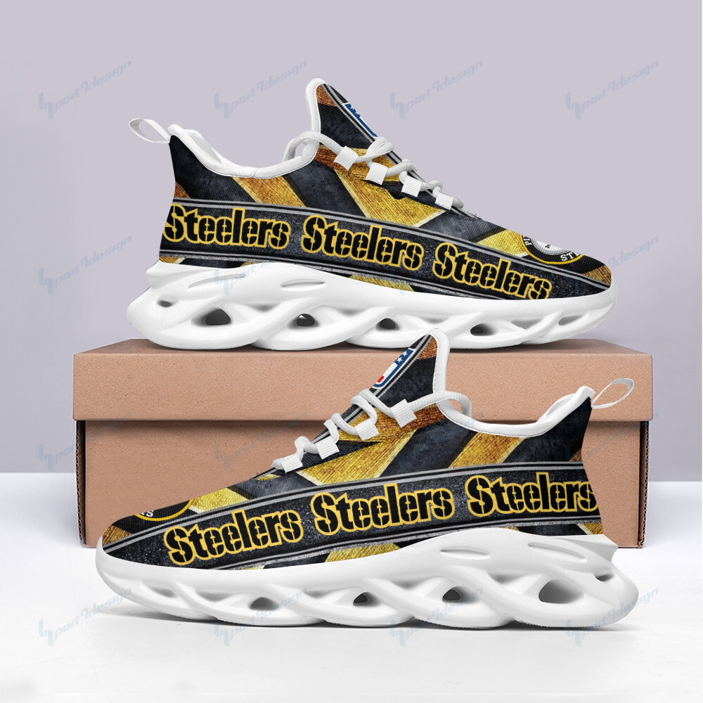 Pittsburgh Steelers NFL Max Soul Shoes Sneakers For Men And Women Calebmatthewhans