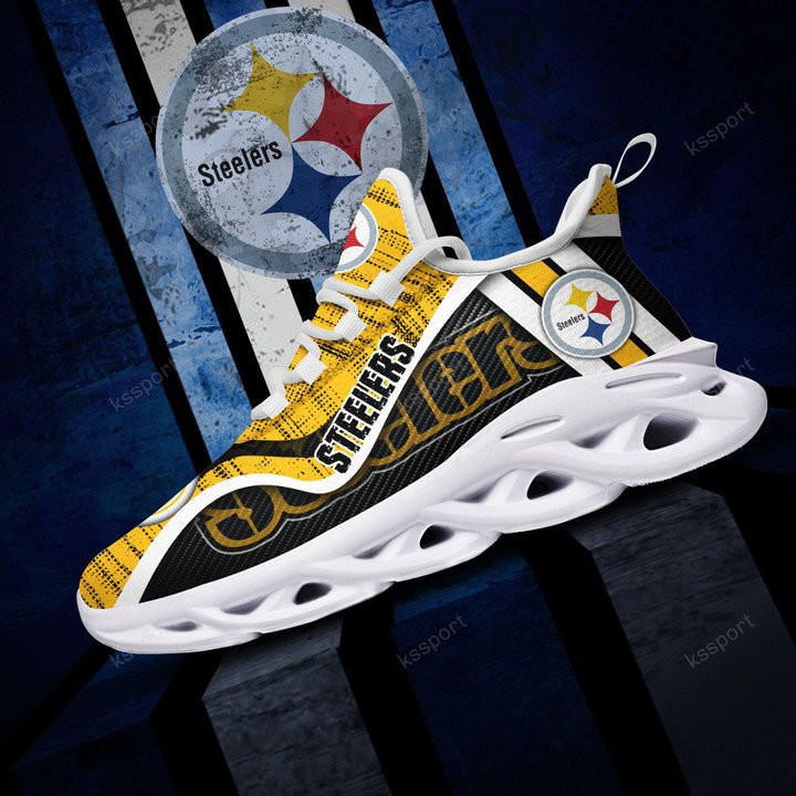Pittsburgh Steelers NFL Max Soul Shoes Sneakers For Men And Women Calebmatthewhans