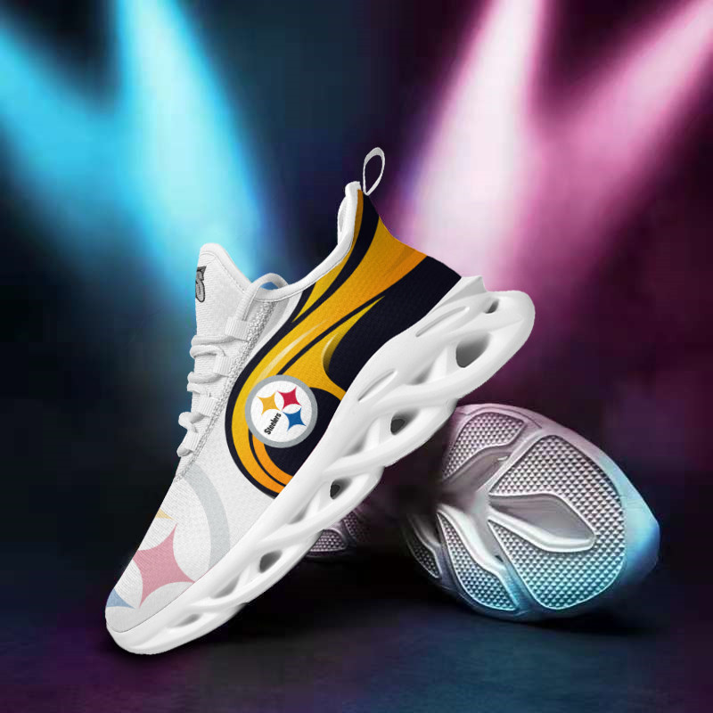 Pittsburgh Steelers NFL Max Soul Shoes Sneakers For Men And Women Calebmatthewhans
