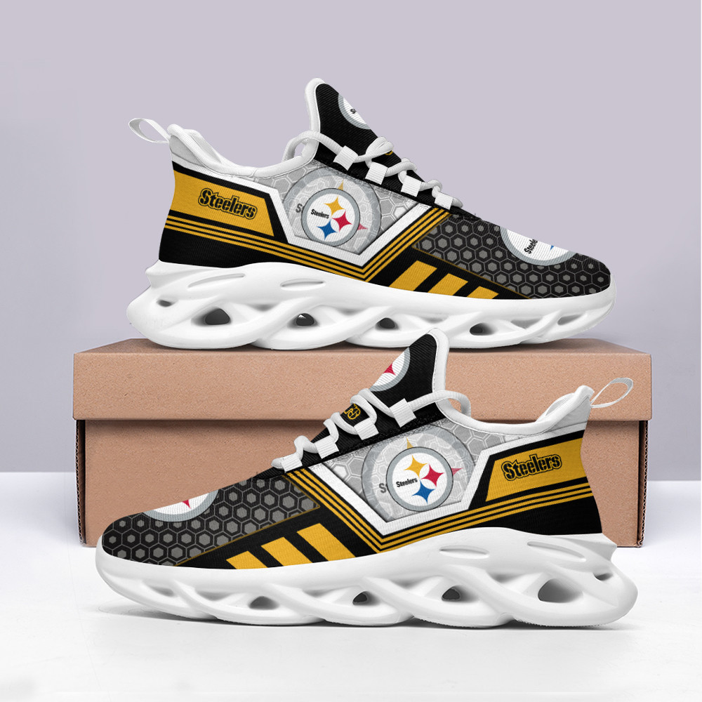 Pittsburgh Steelers NFL Max Soul Shoes Sneakers For Men And Women Calebmatthewhans