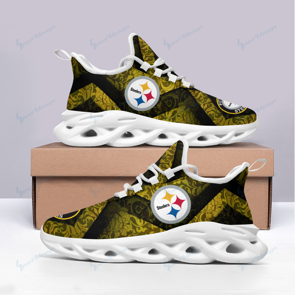 Pittsburgh Steelers NFL Max Soul Shoes Sneakers For Men And Women Calebmatthewhans