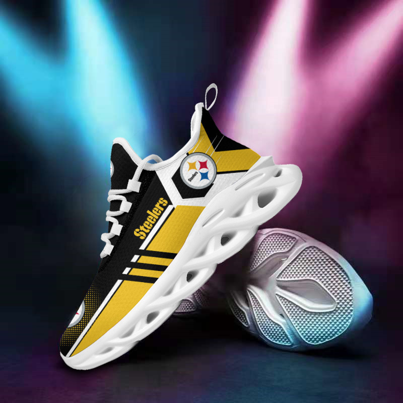 Pittsburgh Steelers NFL Max Soul Shoes Sneakers For Men And Women Calebmatthewhans