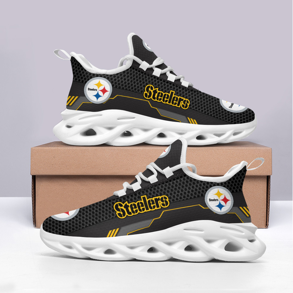 Pittsburgh Steelers NFL Max Soul Shoes Sneakers For Men And Women Calebmatthewhans