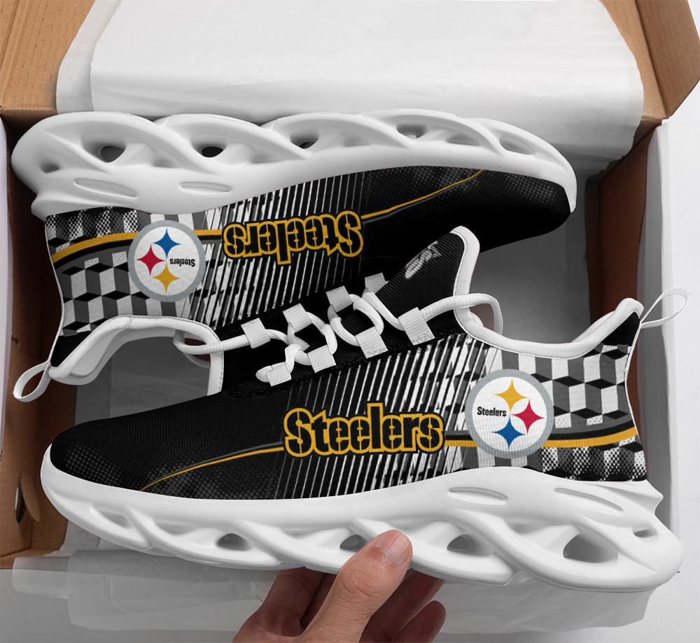 Pittsburgh Steelers NFL Max Soul Shoes Sneakers For Men And Women Calebmatthewhans