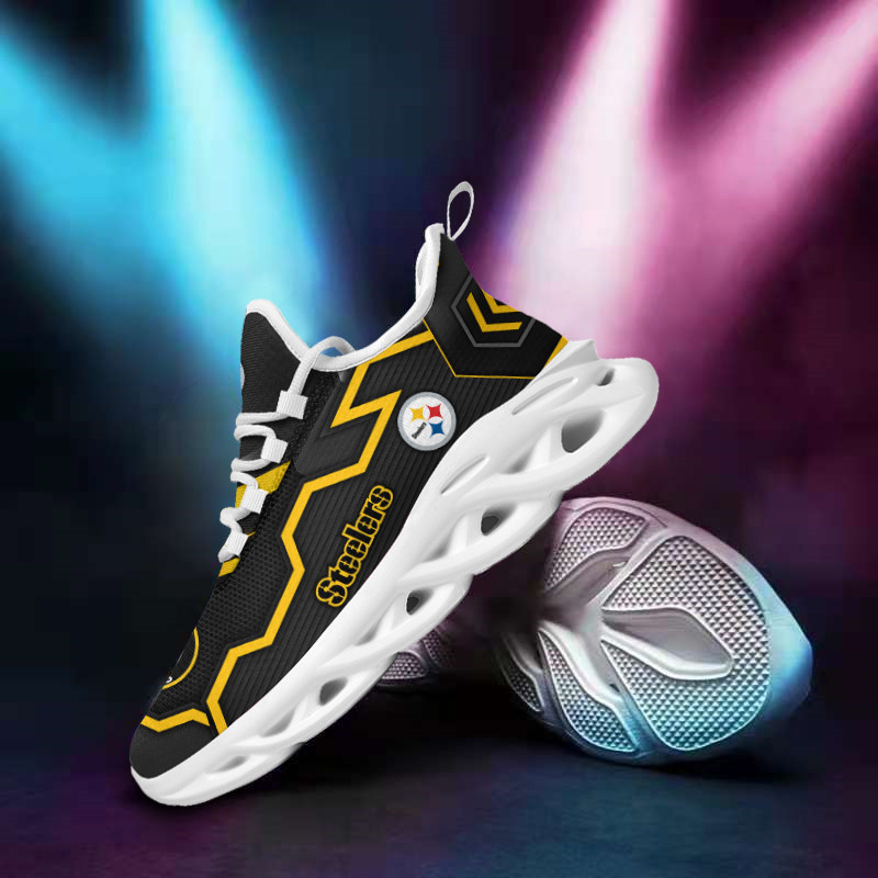 Pittsburgh Steelers NFL Max Soul Shoes Sneakers For Men And Women Calebmatthewhans