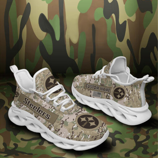 Pittsburgh Steelers NFL Max Soul Shoes Sneakers For Men And Women Calebmatthewhans