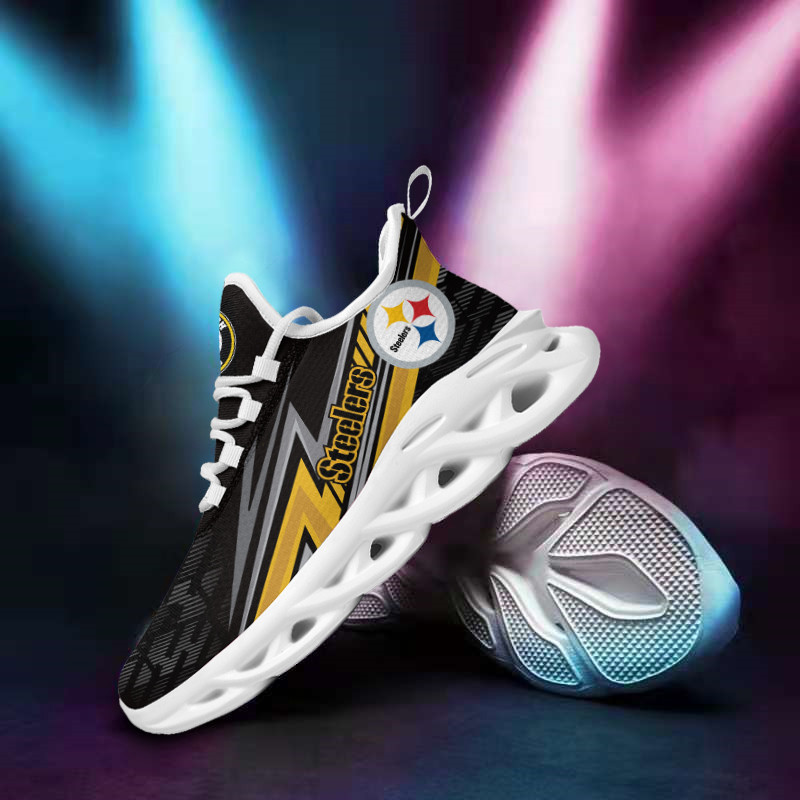 Pittsburgh Steelers NFL Max Soul Shoes Sneakers For Men And Women Calebmatthewhans