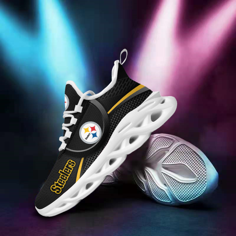 Pittsburgh Steelers NFL Max Soul Shoes Sneakers For Men And Women Calebmatthewhans