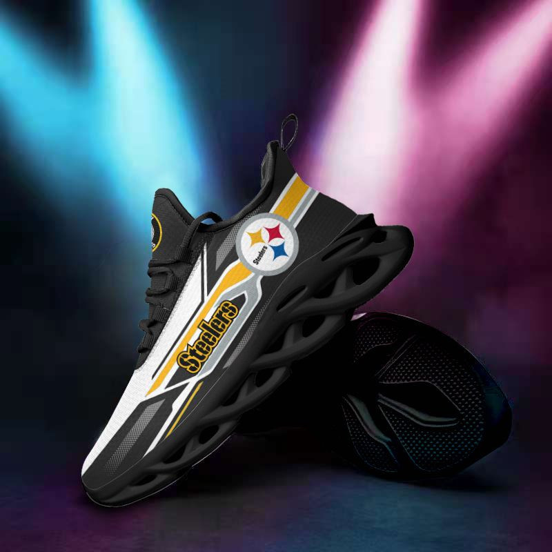 Pittsburgh Steelers NFL Max Soul Shoes Sneakers For Men And Women Calebmatthewhans