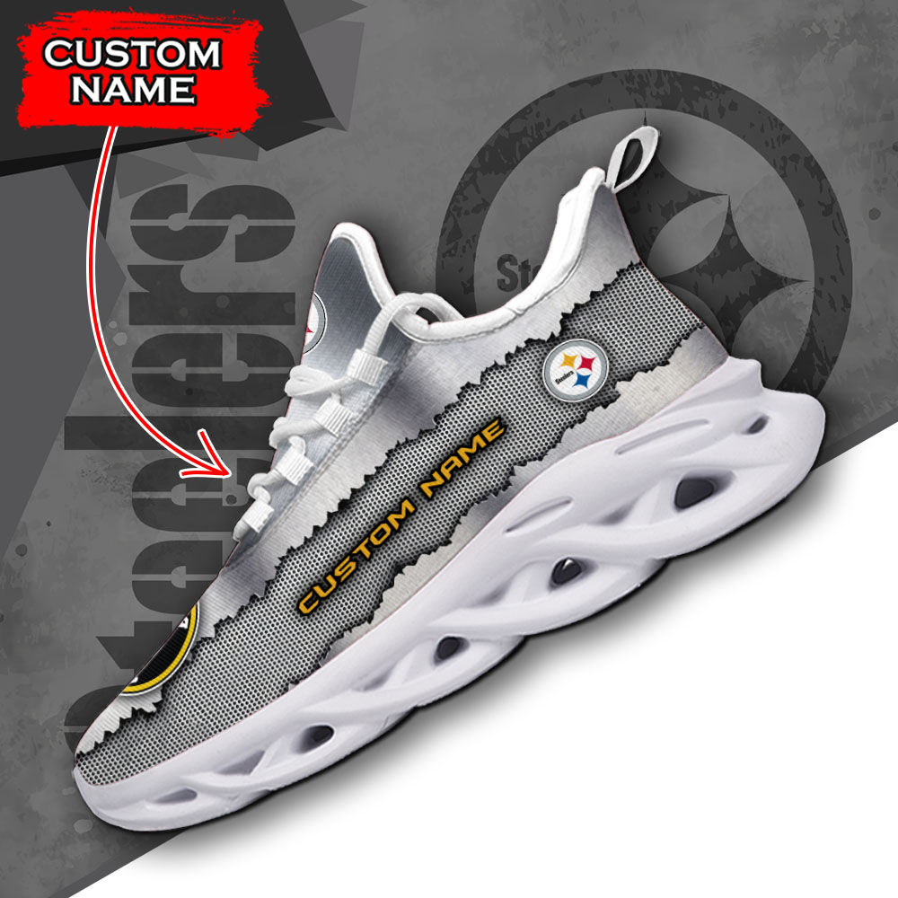 Pittsburgh Steelers NFL Max Soul Shoes Sneakers For Men And Women Calebmatthewhans