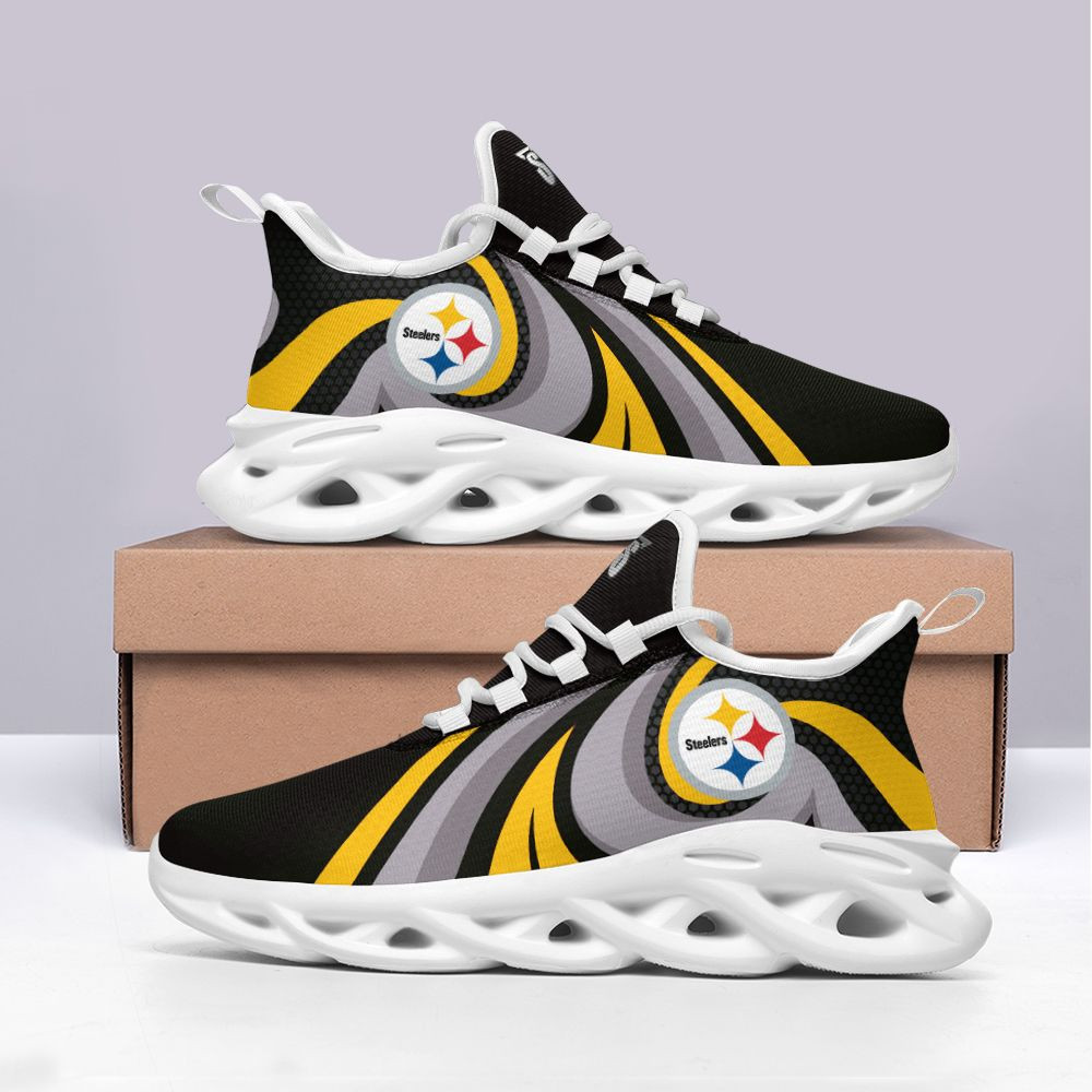 Pittsburgh Steelers NFL Max Soul Shoes Sneakers For Men And Women Calebmatthewhans