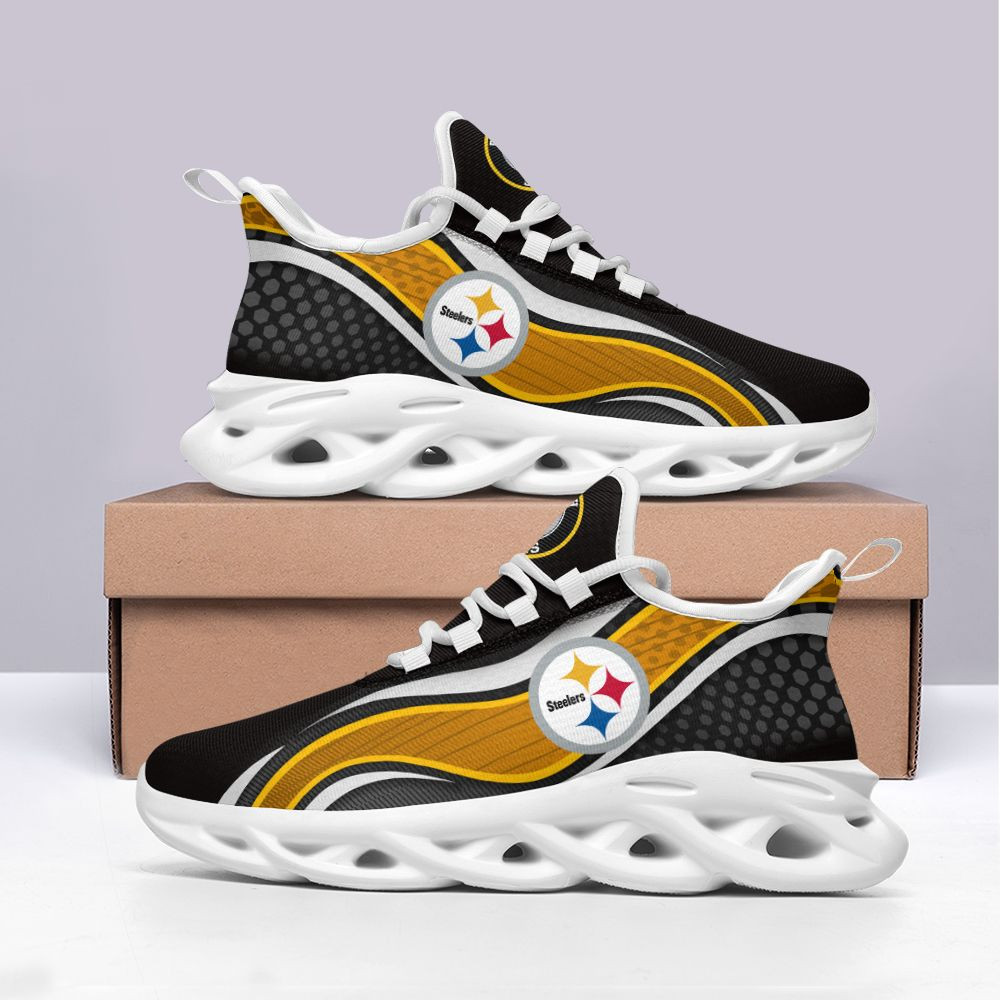 Pittsburgh Steelers NFL Max Soul Shoes Sneakers For Men And Women Calebmatthewhans
